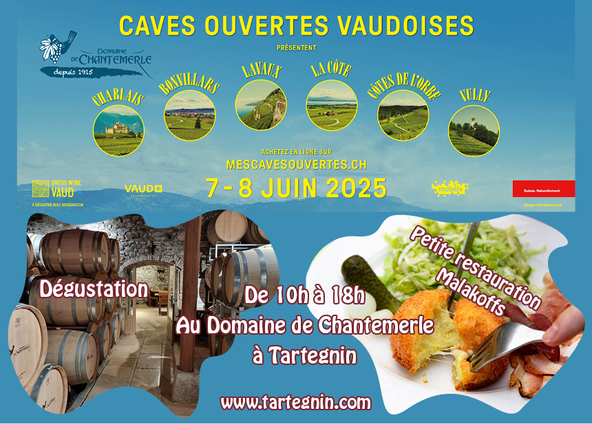Caves ouvertes Vaudoises 2025